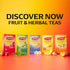 20 Lipton Smooth Mint with Lemon Peels Tea Bags, caffeine free Tea, Fruit and Herbal Tea, Individually Wrapped, Tea