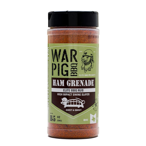 WarPig BBQ Ham Grenade Elite BBQ Rub| World Champion Sweet Rub, Perfect