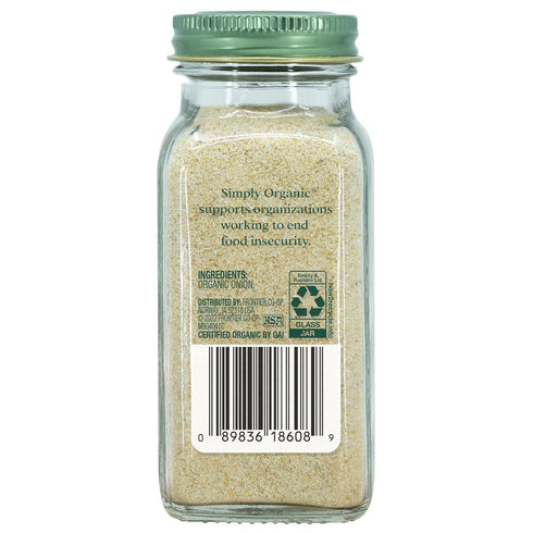Simply Organic White Onion Powder, Certified Organic, 3 oz