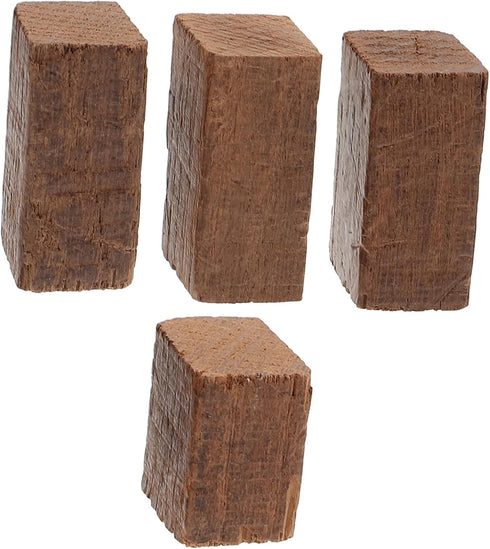 Healifty Red Wine Brewing Wood Chips Rustic Oak Cubes for Home Wine Making Enhance Flavor Aroma Random Shapes