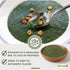 bonballoon 44.44 oz 1260 Egyptian Dry Mallow Spinach Dried Molokhia Molocheya Premium Mulukhiyah for Cooking Herbals