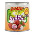 MW Polar Lychee Cans No Sugar Added, Peeled & Pitted Asian Fruit,
