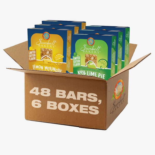 Sunbelt Bakery Spring Seasonal Pack, 2 Flavor Chewy Granola Bar Variety Pack,