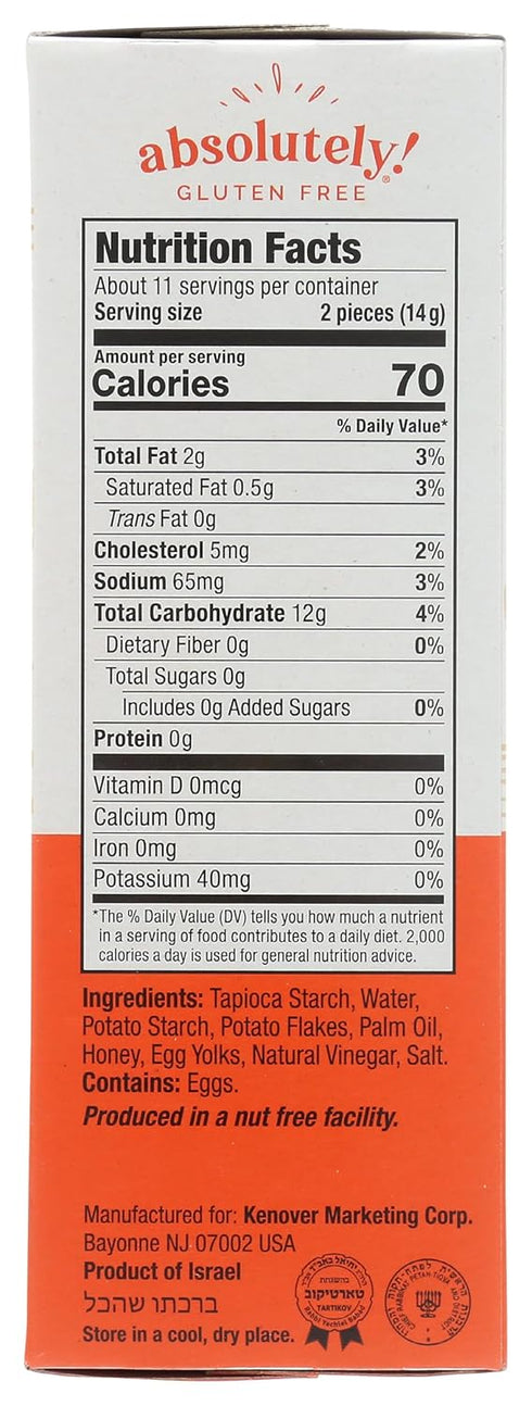 5.29-Ounce Absolutely Gluten Free Flatbread, Original