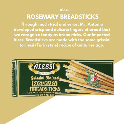 Alessi 12 3 Oz - Breadsticks Rosemary - Case
