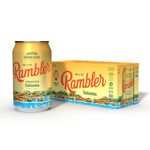 Rambler, Satsuma Sparkling Water, 12 Fl Oz