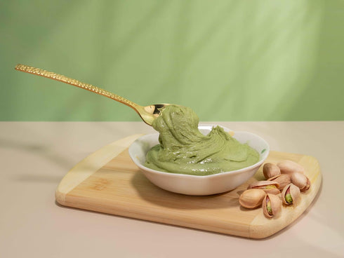 American Best Food 45 6 oz Fantasy Creamy Pistachio Paste Butter, Smooth Pistachio Cream for Dubai Chocolate, Percent