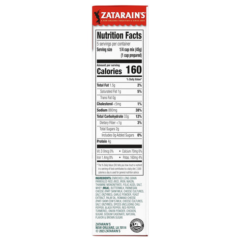 8 oz (Pack 8) Zatarain's Creamy Blackened Chicken Rice