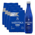 Saratoga Spring Water Bottles, 24 Pack Still Bottled Water Recycled PET Plastic