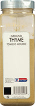 11 oz 11 McCormick Culinary Ground Thyme, - One Ounce Container of Ground Thyme Seasoning, Best with Chowders