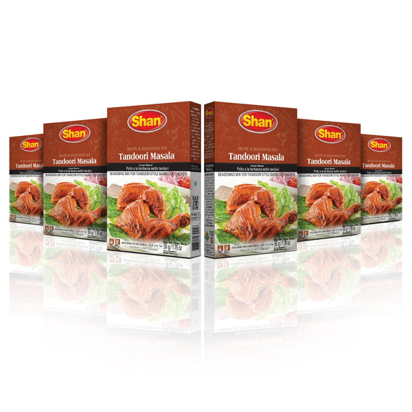 Shan - Tandoori Masala Seasoning Mix (50g) - Spice Packets for Tandoori