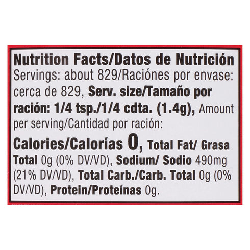 McCormick Garlic Salt, 41.25 oz