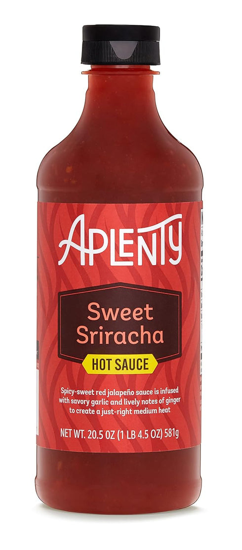 Aplenty Amazon Brand - , Sweet Sriracha Hot Sauce, 20.5 oz