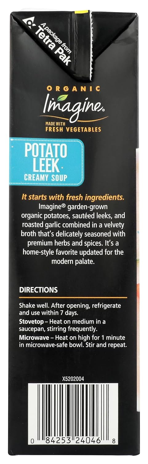 32 oz. Imagine Organic Creamy Soup, Potato Leek
