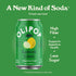 12 oz (4 OLIPOP Prebiotic Soda Pop, Lemon Lime, Prebiotics, Botanicals, Plant Fiber, fl Cans)