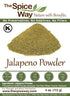 Jalapeno Powder (4 oz) - The Spice Way Hot Pepper Powder from Pure Chile Dried Pods