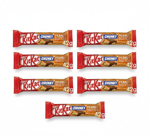Kit Kat Chunky Peanut Butter 7 x42g.