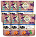 Sunny Fruit Soft Organic Prunes - 6 Bags (30 Individual Portion Packs)