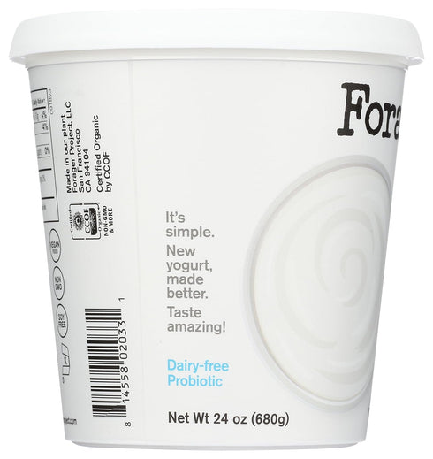 24 OZ FORAGER PROJECT Organic Plain Cashew Yogurt