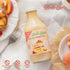 Country 16 oz Butter Rich & Creamy Peach Syrup for Pancakes and Waffles, All Natural Fruity Topping Use on Drinks