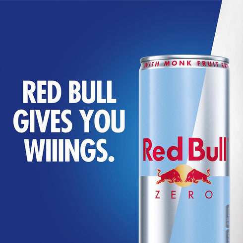8.4 Oz, 24 Count Red Bull Energy Drink, Total Zero, Fl