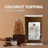 2.2 lbs (1 Soeos Coffee Flavored Coconut Jelly Strips, Kg), Coffee Coconut Jelly for Boba Tea, Sweet and Chewy Tropical
