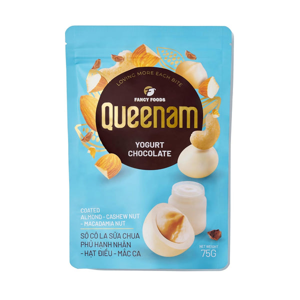 Queenam Premium Vietnamese Chocolate Flavored Nuts Natural Fruit Flavor Healthy Snack with