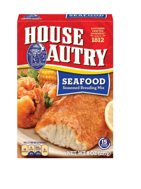 Pack 3 pack Fry Trio - Chicken, Pork, Seafood Seasoned Breading Mixes