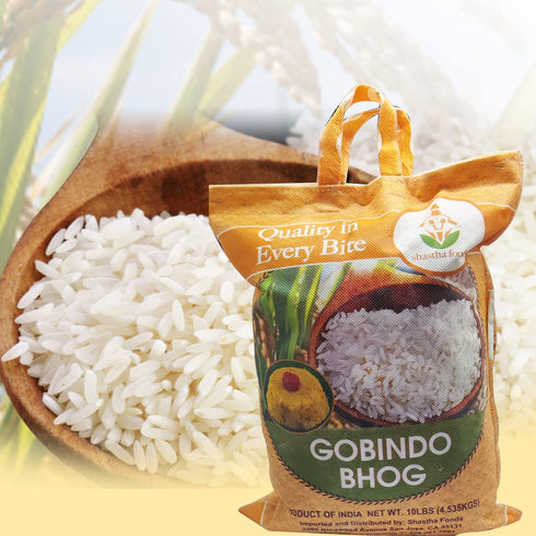 10 LBS (4.54 (PACK 1) GOBINDO BHOG RICE KGS)