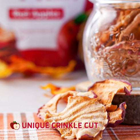 Simple Slices Gourmet Nut Baked Apple Chips (Red Apple) - 0.75 Ounce (Pack of 8 Bags)