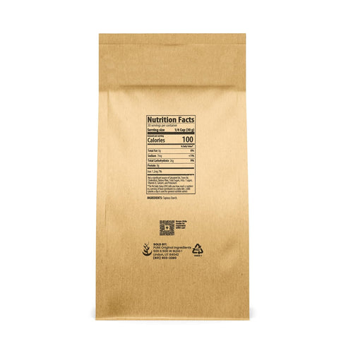 Pure Original Ingredients Tapioca Starch (2 lb) Gluten-Free, Non-GMO, Kitchen Staple, Tapioca Flour