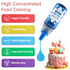 5 Set, (0.25 Oz (Pack 5)) Food Coloring Liquid - Food Grade Vibrant Colors Food Coloring Liquid Food Dye Color