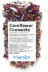 Edible Flower Sprinkles - 100% Natural Cornflower Fireworks Petals for Herbal Tea, Cupcakes, Desserts
