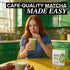 10 3.5 oz (Pack 1) TAZO Organic Classic Matcha Latte, Barista Blend Matcha Powder, Servings, CafQuality Matcha, Lightly