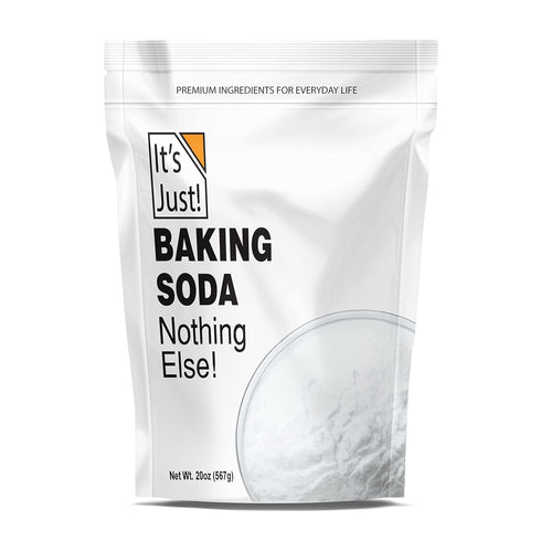 It's Just - Baking Soda, 100% Pure Sodium Bicarbonate, Food Grade, Non-GMO, Made in USA, Aluminum Free