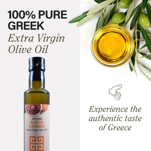 Blood Orange Infused Extra Virgin Olive Oil - Gourmet Flavor Enhancer