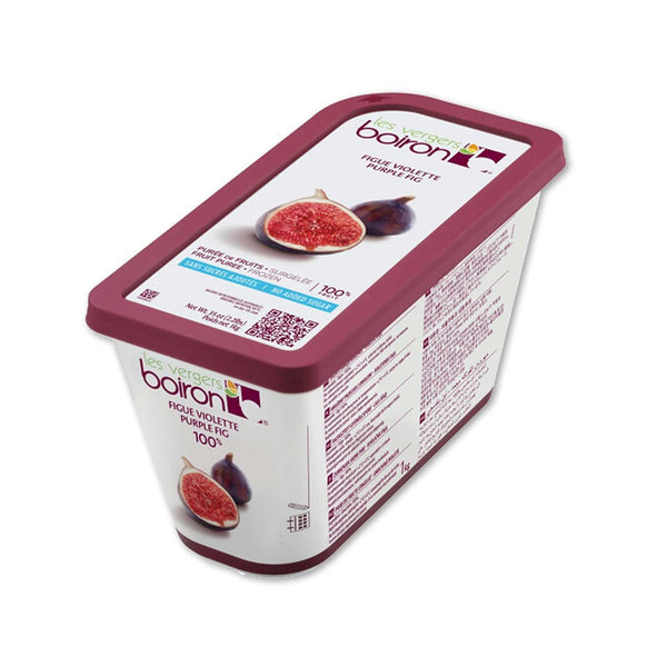 Les Vergers Boiron Fig Fruit Puree - Frozen - By - 100% Fruit - 2.2Lbs