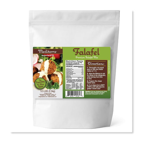Mediterra Spread The Health Restaurants' choice Falafel Mix (5.5 LB - yields 325 balls OR 42