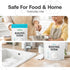 1lb Quay Naturals Pure Baking Soda - Aluminum-Free, Food-Grade, Multi-Purpose - For Baking, Cleaning & Deodorizing
