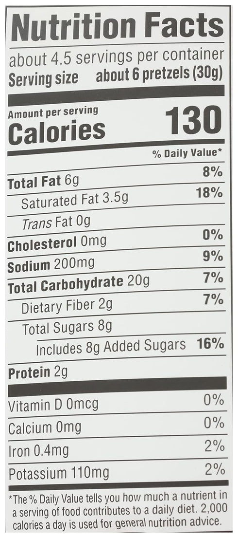 365 5 by Whole Foods Market, Dark Chocolate Pretzels, Ounce