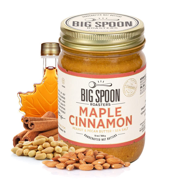 Big Spoon Roasters Maple Cinnamon Peanut & Pecan Butter - Low Sugar