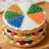 HeDeon&Rles White Gold Blue Green Orange Sanding Sugar Crystals Sparkling Sugar Crystals for Baking Icing Cookie