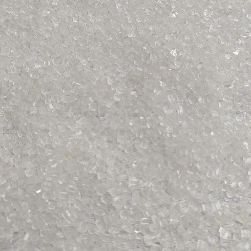 White Sugar Sprinkles, Edible Crystal Rock Sugar for Baking, Cupcakes Topper, Cookies Cake Decorating, Ice Cream