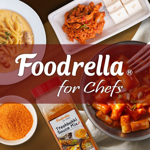 Foodrella Korean Taste Tteokbokki Rice Cake Sauce Mix, Sweet & Spicy Seasoning Mix