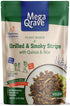 Mega Qrave Plant-Based Grilled & Smoky Strips with Quinoa & Rice, 10 oz Ready-to-Eat