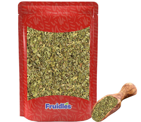 Crushed Mint Leaves, Cut and Sifted, Kosher & Hallal, Non-GMO, Freshly Packaged