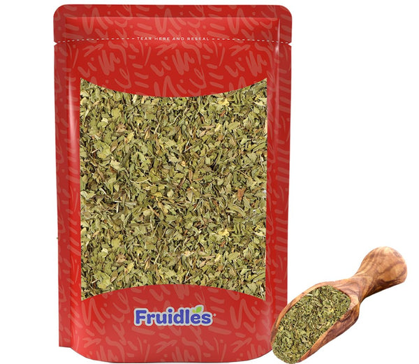 Crushed Mint Leaves, Cut and Sifted, Kosher & Hallal, Non-GMO, Freshly Packaged