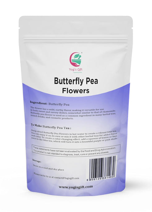 1 LB (1000+ Butterfly Pea Flower Dried Cups) | Blue Butterfly Pea Flower Tea | Beautiful Blue Or Purple Food Coloring |