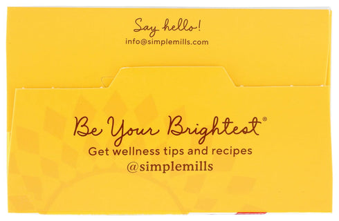 (Packaging Simple Mills Almond Flour Chocolate Chip Cookies, Gluten Free and Delicious Crunchy Cookies, Organic Coconut