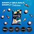 12ct 0.8oz 100 Popchips Potato Chips, Sea Salt, Single Serve Bags, Low-Calorie and Gluten Free, Salty Snacks for Adults